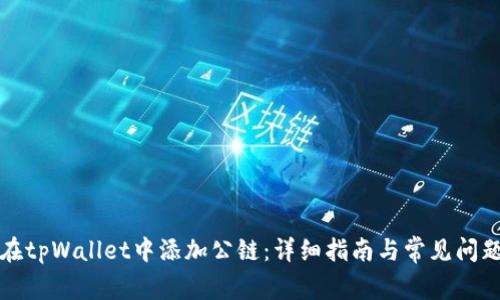 如何在tpWallet中添加公链：详细指南与常见问题解答