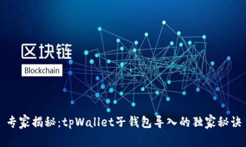 专家揭秘：tpWallet子钱包导入的独家秘诀
