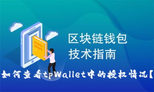 如何查看tpWallet中的授权情况？